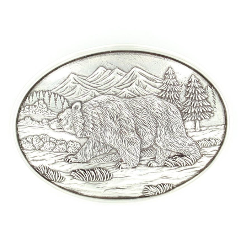 Nocona Nocona Oval Bear Buckle