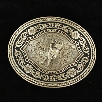 Nocona Nocona Oval Bullrider Buckle