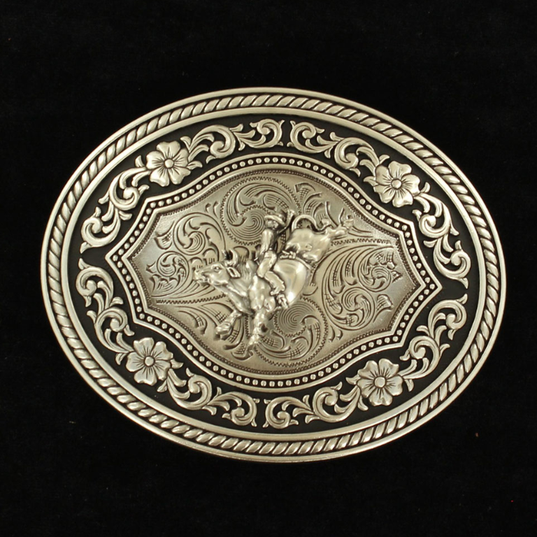 Nocona Nocona Oval Bullrider Buckle