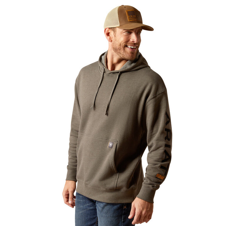 Ariat Ariat Rebar Graphic Hoodie - Heather Black