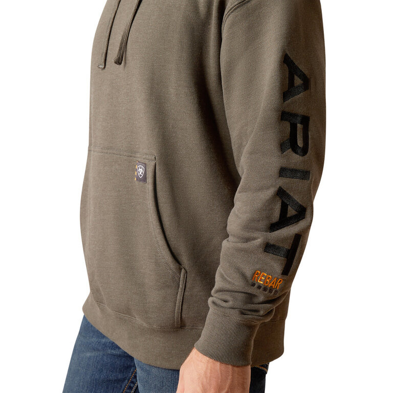 Ariat Ariat Rebar Graphic Hoodie - Heather Black