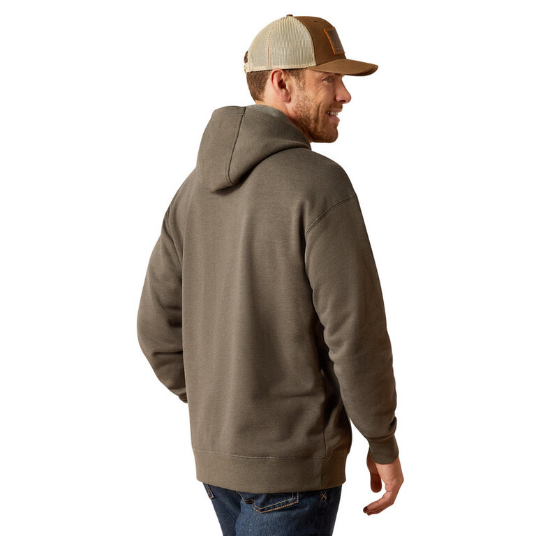 Ariat Ariat Rebar Graphic Hoodie - Heather Black