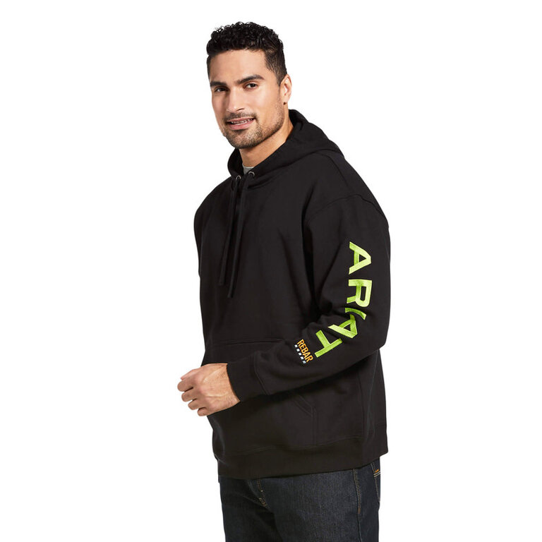 Ariat Ariat Rebar Graphic Hoodie - Black