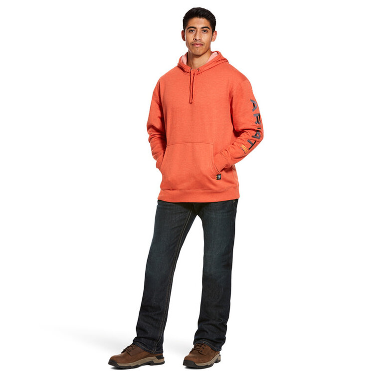 Ariat Ariat Rebar Graphic Hoodie - Volcanic Heather