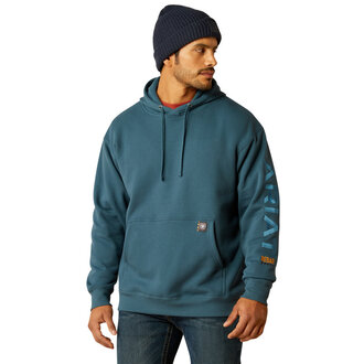 Ariat Ariat Rebar Graphic Hoodie - Stargrazer/Larkspur
