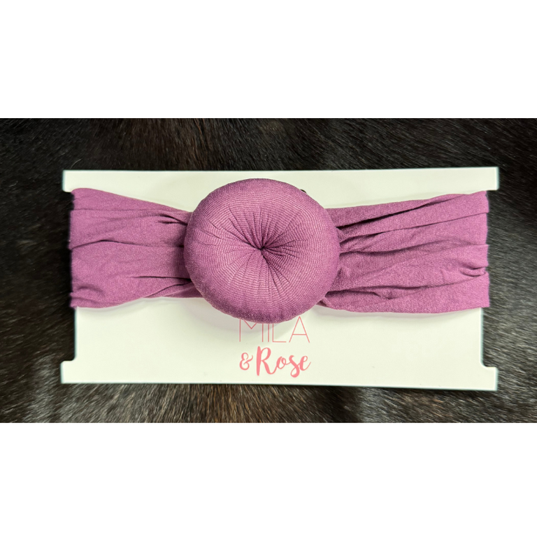 Mila & Rose Mila & Rose Turban Headwrap - Sugar Plum