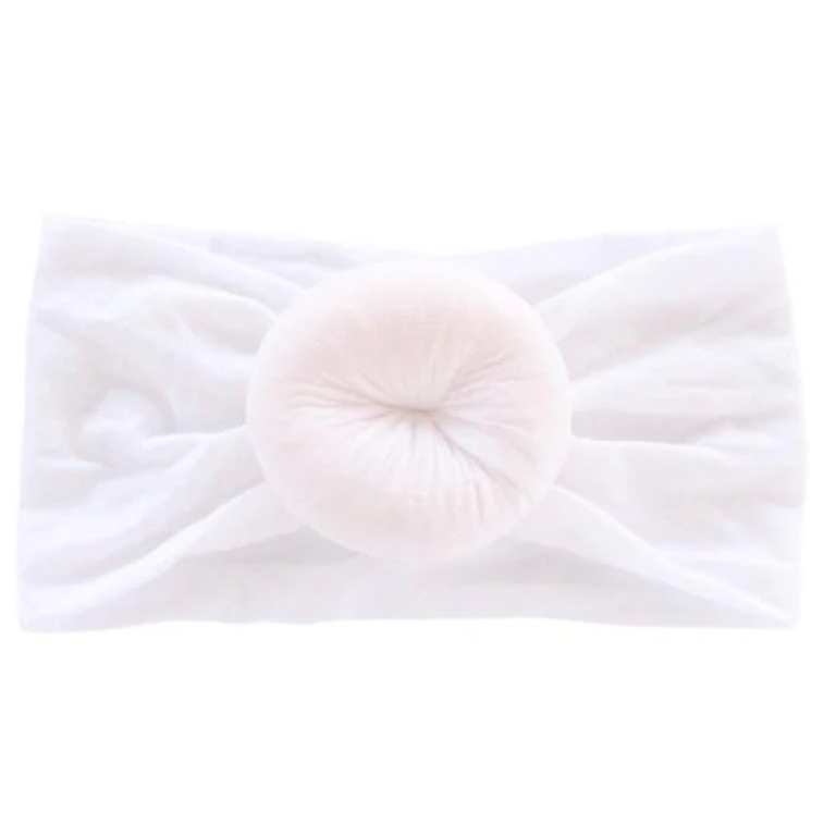 Mila & Rose Mila & Rose Turban Headwrap - White