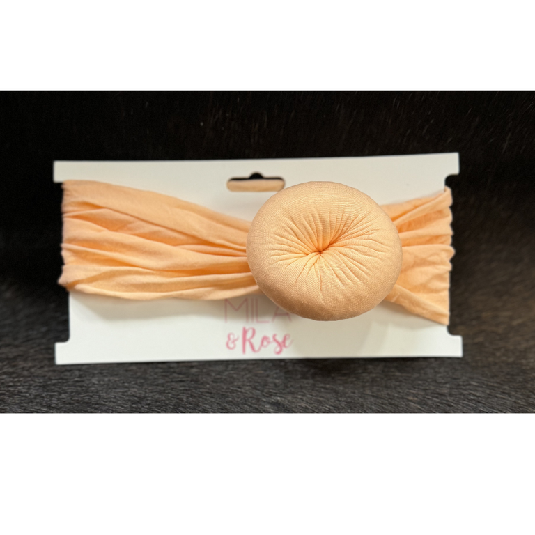 Mila & Rose Mila & Rose Turban Headwrap - Cantaloupe