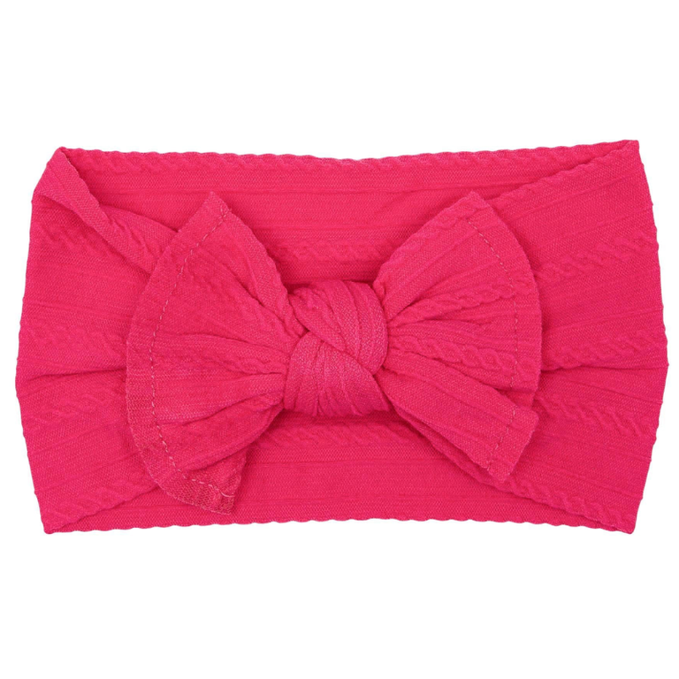 Mila & Rose Mila & Rose Cable Knit Headwrap - Hot Pink