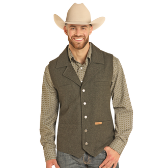 Panhandle Panhandle Montana Vest - Brown