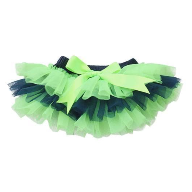 Mila & Rose Mila & Rose Tutu Bloomer - Navy And Neon Green