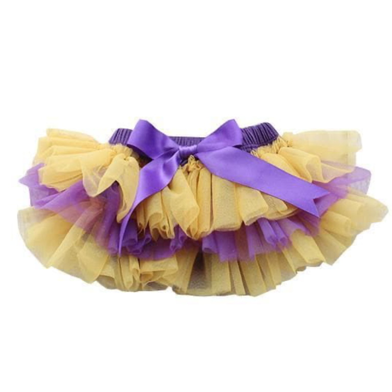 Mila & Rose Mila & Rose Tutu Bloomer - Purple And Gold