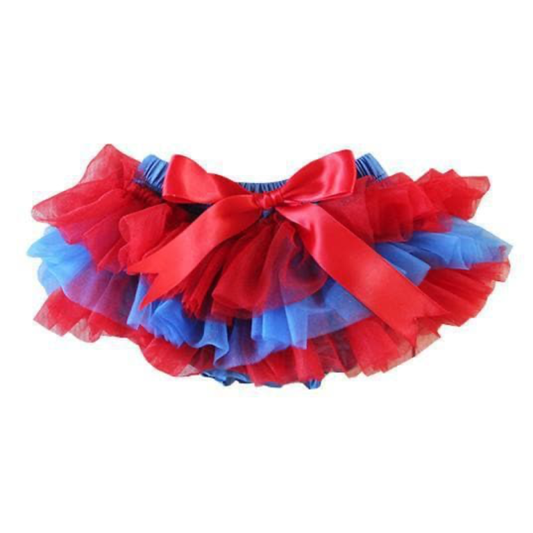 Mila & Rose Mila & Rose Tutu Bloomer - Red And Blue