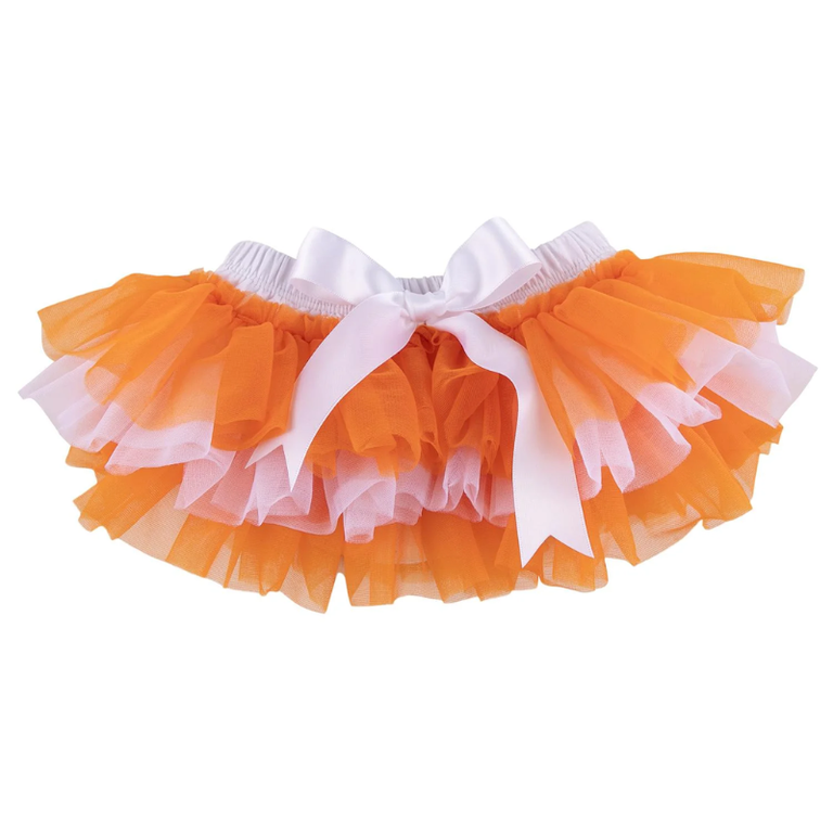 Mila & Rose Mila & Rose Tutu Bloomer - Orange And White