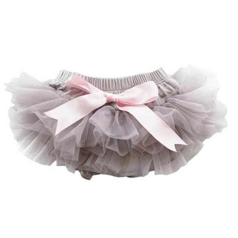 Mila & Rose Mila & Rose Tutu Bloomer - Grey And Pink