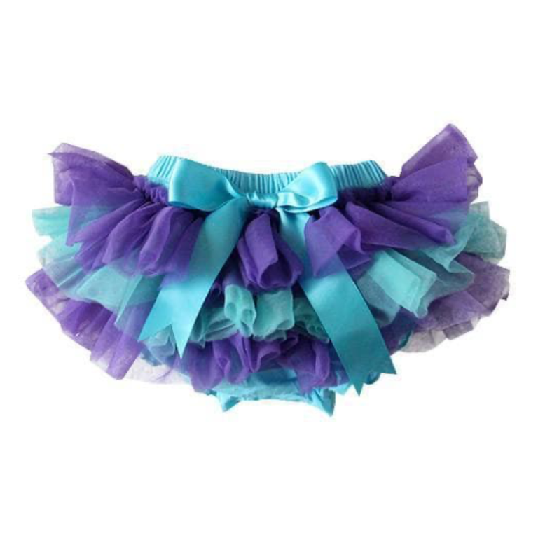 Mila & Rose Mila & Rose Tutu Bloomer - Purple And Turquoise