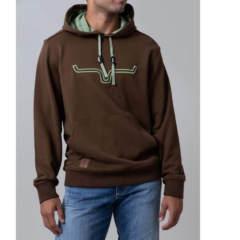 Kimes Kimes Ranch Fast Talker Hoodie -  Brown/Mint