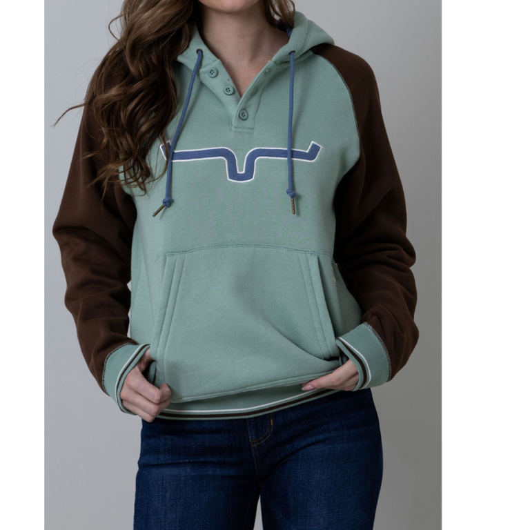 Kimes Kimes Ranch Amigo Hoodie - Mint/Brown