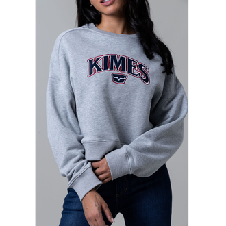 Kimes Kimes Ranch Colfax Crew Sweatshirt - Heather Gray