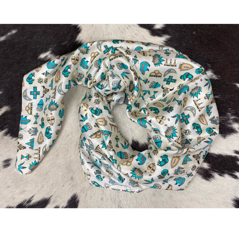 Austin Accent Austin Accent Wild Rag - Native American Pattern