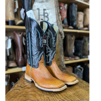 Horse Power Horse Power Top Hand Cognac Lux Smooth Ostrich