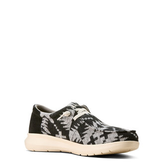 Ariat Ariat Flannel Blanket Hilo - Black And White