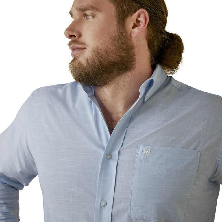 Ariat Ariat Chambray Blue L/S Shirt