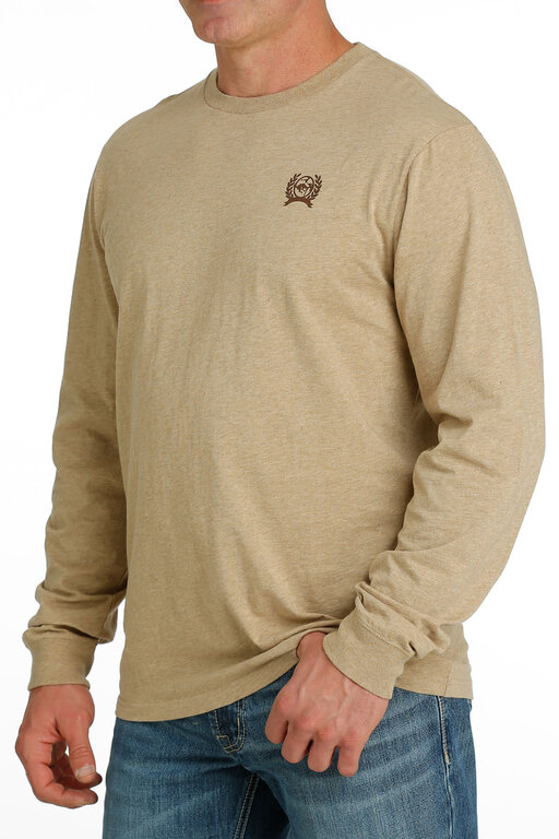 Cinch Cinch Wild Jackass L/S Tshirt - Khaki