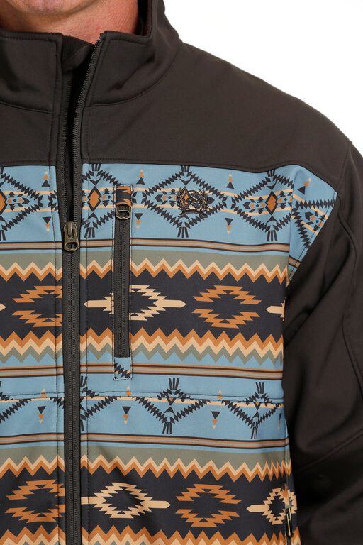 Cinch Cinch Bonded Jacket - Brown Aztec