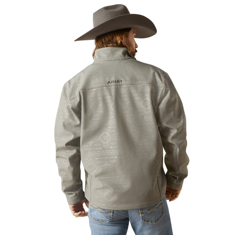 Ariat Ariat Vernon Softshell Jacket - Jetty Gray Embossed