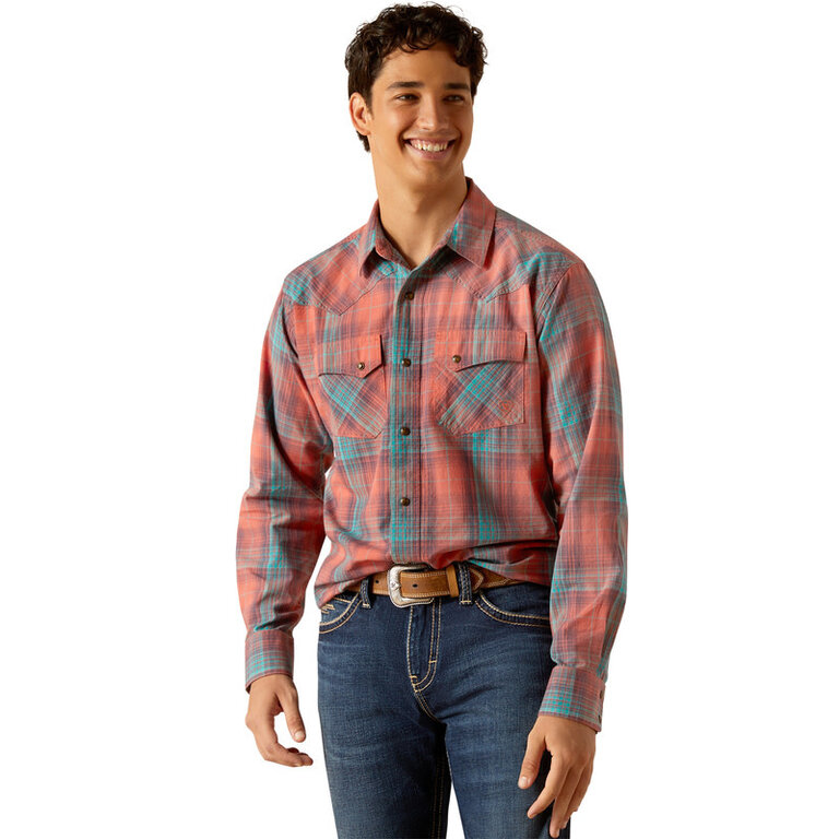 Ariat Ariat Hernan Retro Snap L/S Shirt - Plaid