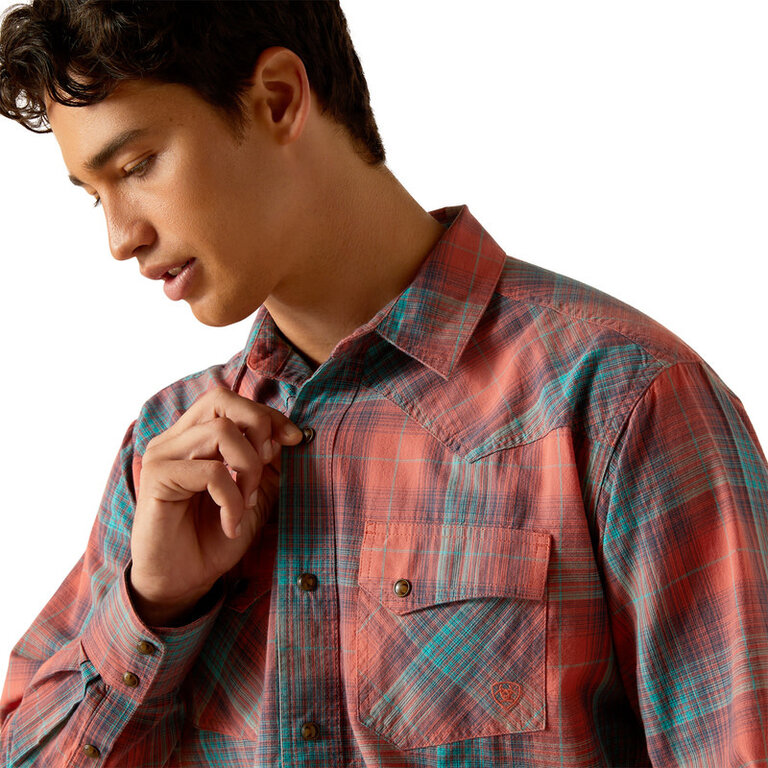 Ariat Ariat Hernan Retro Snap L/S Shirt - Plaid