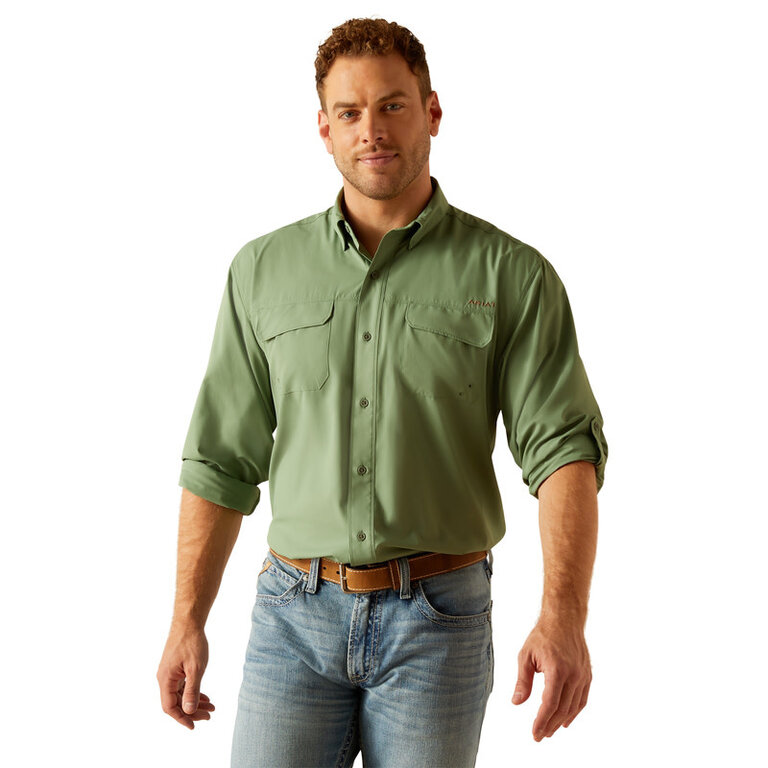 Ariat Ariat VentTek Outbound Classic L/S Shirt - Parsley