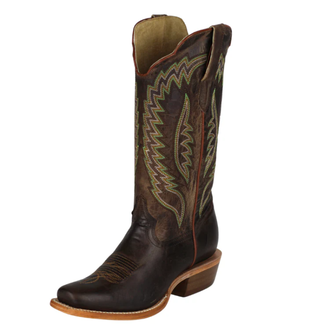R Watson R. Watson Mad Brown Cowhide Western Boot