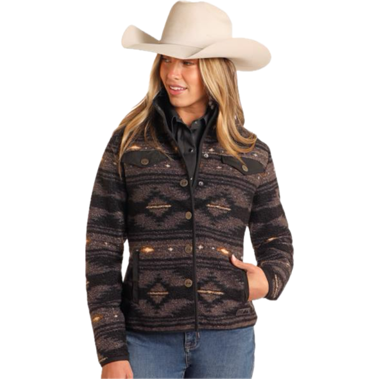 Panhandle Panhandle Aztec Berber Jacket