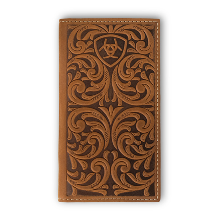 Ariat Ariat Scrolling Embossed Rodeo Wallet