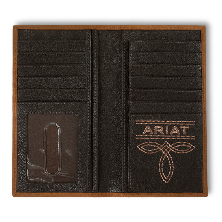 Ariat Ariat Scrolling Embossed Rodeo Wallet