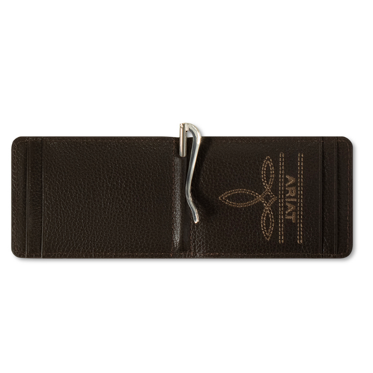 Ariat Ariat Calf Hair Overlay Bifold Money