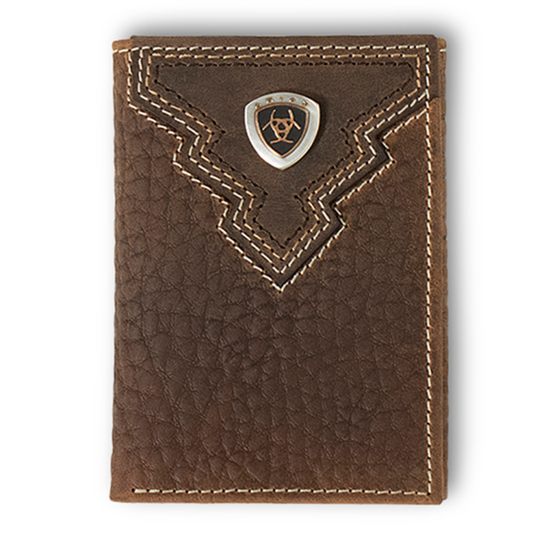 Ariat Ariat Overlay Shield Trifold Wallet
