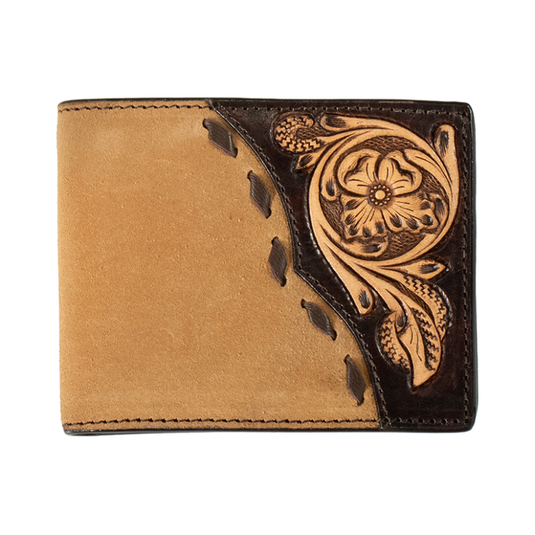 3D 3D Roughout Overlay Bifold Wallet