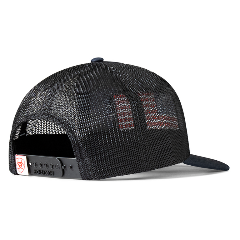 Ariat Ariat Basketweave American Flag Cap - Navy