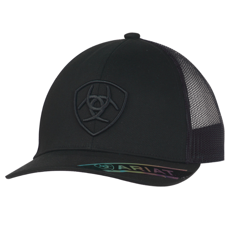 Ariat Ariat Snapback Shield Logo Cap - Black