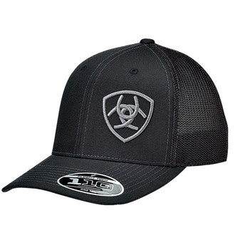 Ariat Ariat FlexFit 110 Snapback Shield Cap - Black