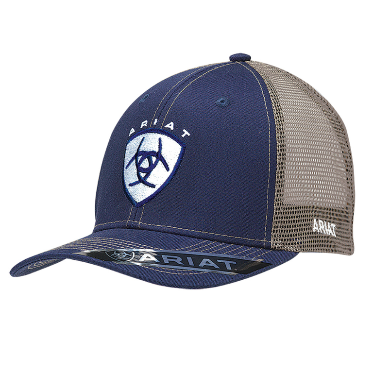 Ariat Ariat Shield Logo Cap - Navy/Tan