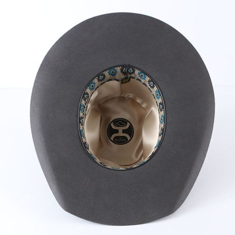 Resistol Hooey Silver Smoke Hat - Grey