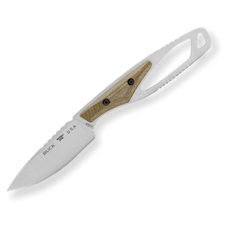 Buck Buck Paklite Cape Knife - O.D Green Micarta Pro