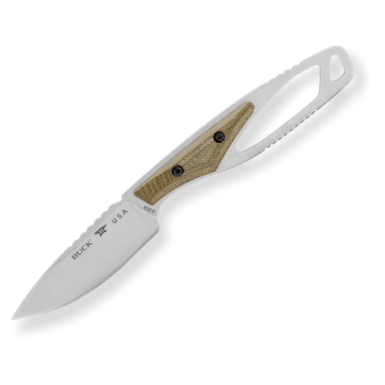 Buck Buck Paklite Cape Knife - O.D Green Micarta Pro