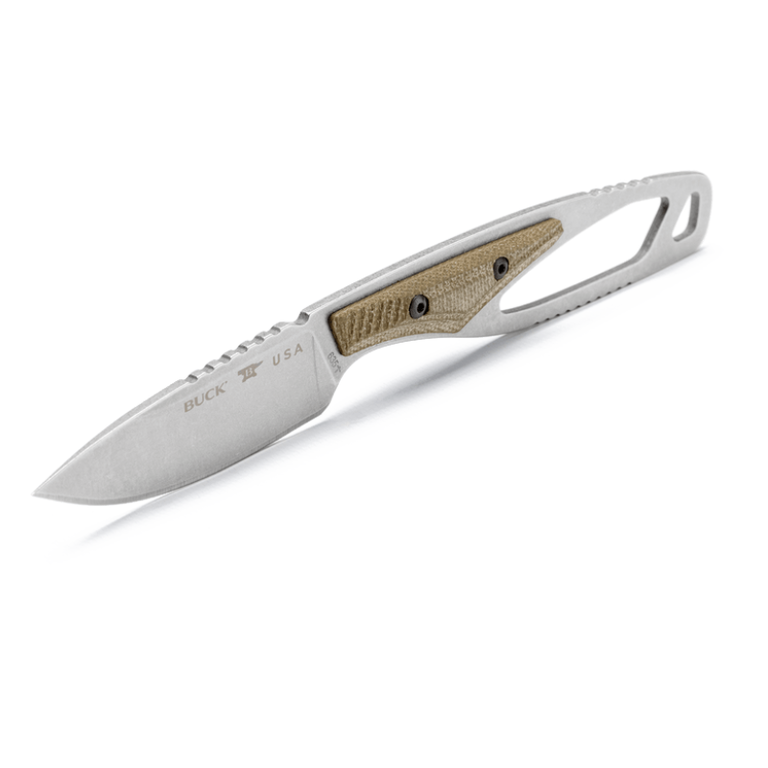 Buck Buck Paklite Cape Knife - O.D Green Micarta Pro