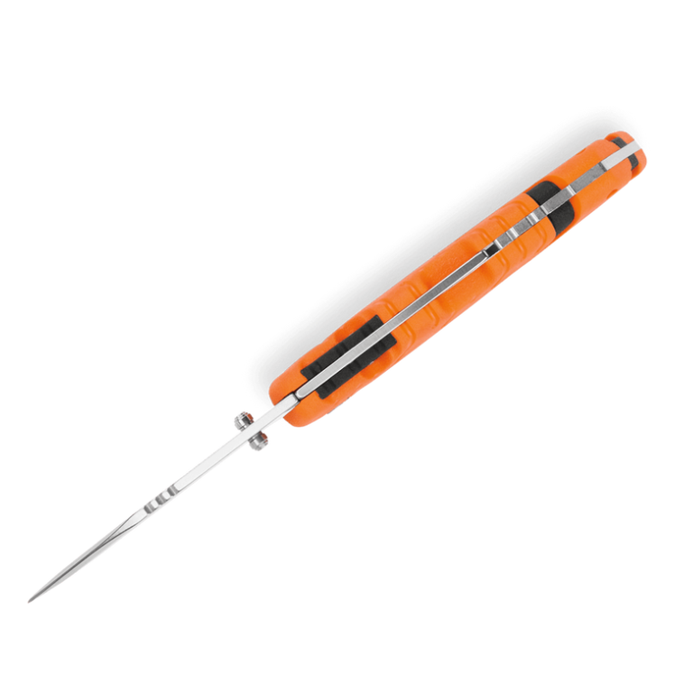 Buck Buck Large Folding Pursuit Knife - Orange