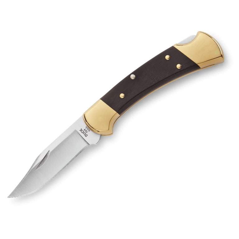 Buck Buck 112 Ranger Knife - Ebony/Brass